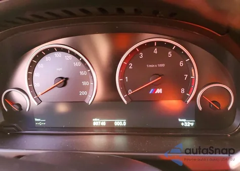 2015 BMW X6 M z USA, uszkodzony, nr VIN 5YMKW8C53F0G93906